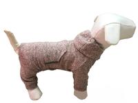 Костюм розовый для собаки ангора с капюшоном D-42 