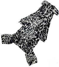 Одежда для собак костюм с капюшоном ангора расцветка леопард D-80 