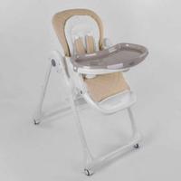 Бежевый стульчик для кормления со съемным столиком W-70016 