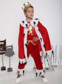 Детский карнавальный костюм для мальчика Король 